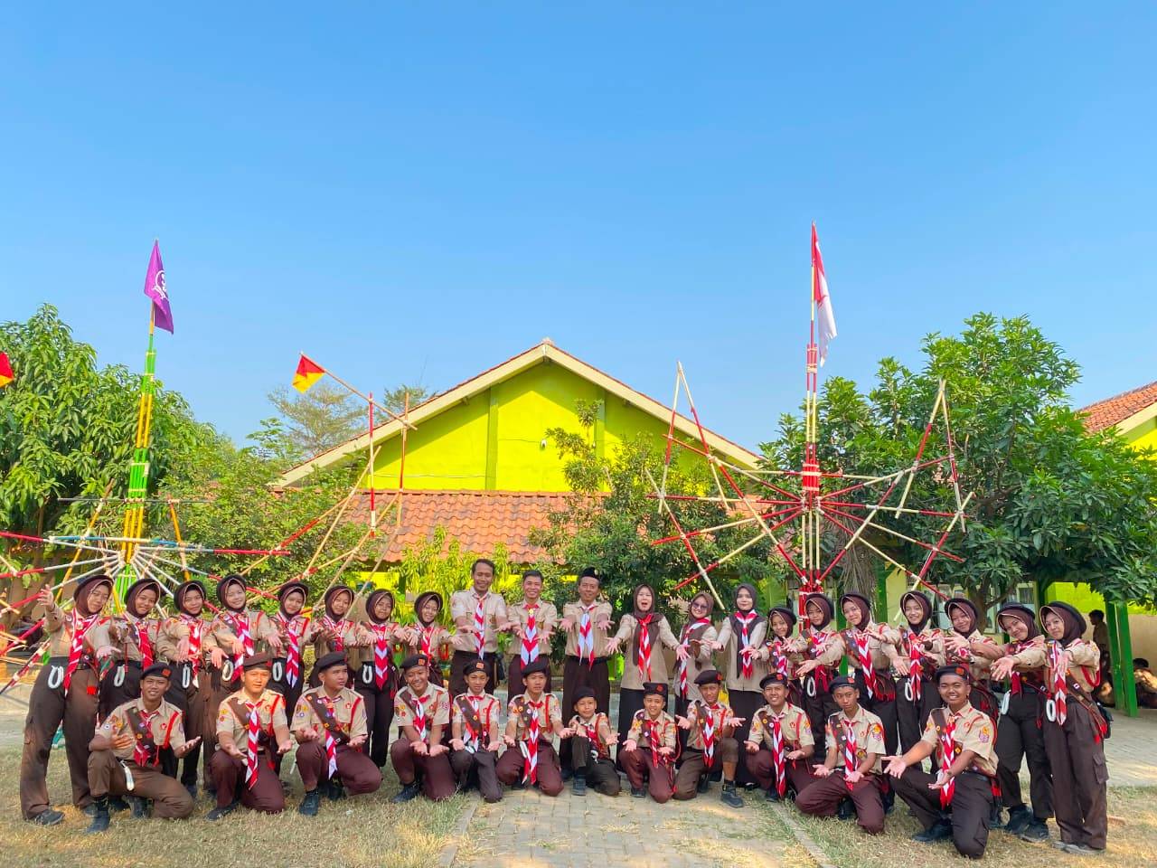 Pembina Pramuka dan Anggota Dewan Galang Gudep 07.065 dan 07.066 Pangkalan SMPN 2 Pamotan Tahun 2026